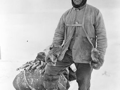 The Snow Tomb of Captain Robert Falcon Scott
