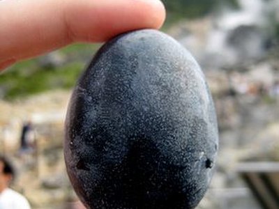 Owakudani Black Eggs