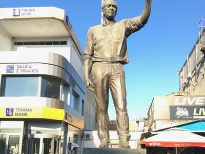 George Bush Statue