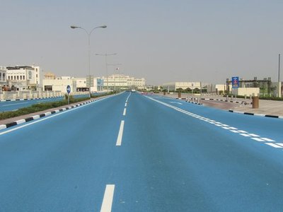 Souq Wakif Blue Road