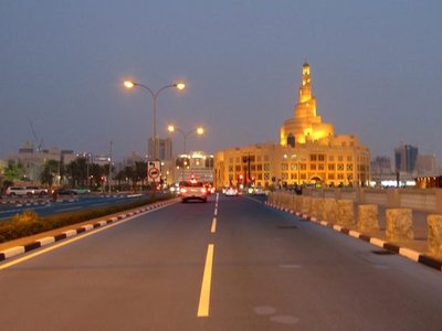 Souq Wakif Blue Road