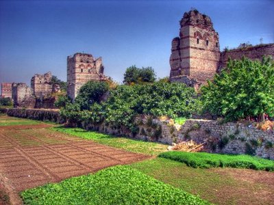 Theodosian Wall Stone Ladder