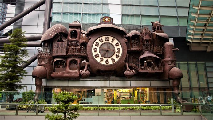 The Giant Ghibli Clock