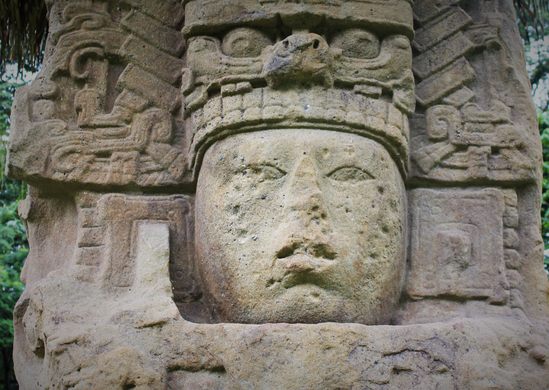 Mayan Stelae at Quirigua
