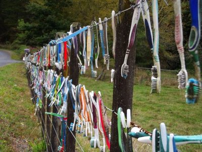 Toothbrush Fence