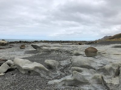 Ward Beach Boulders